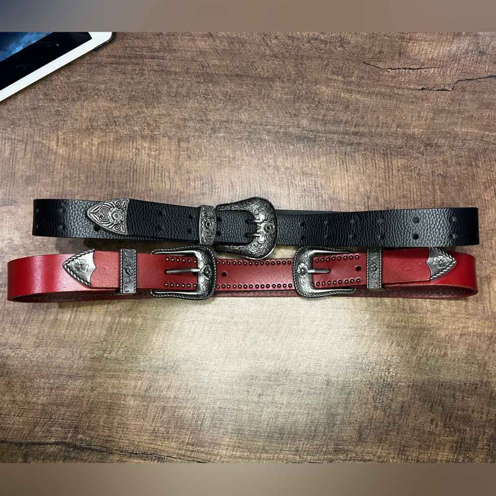 Western style belts